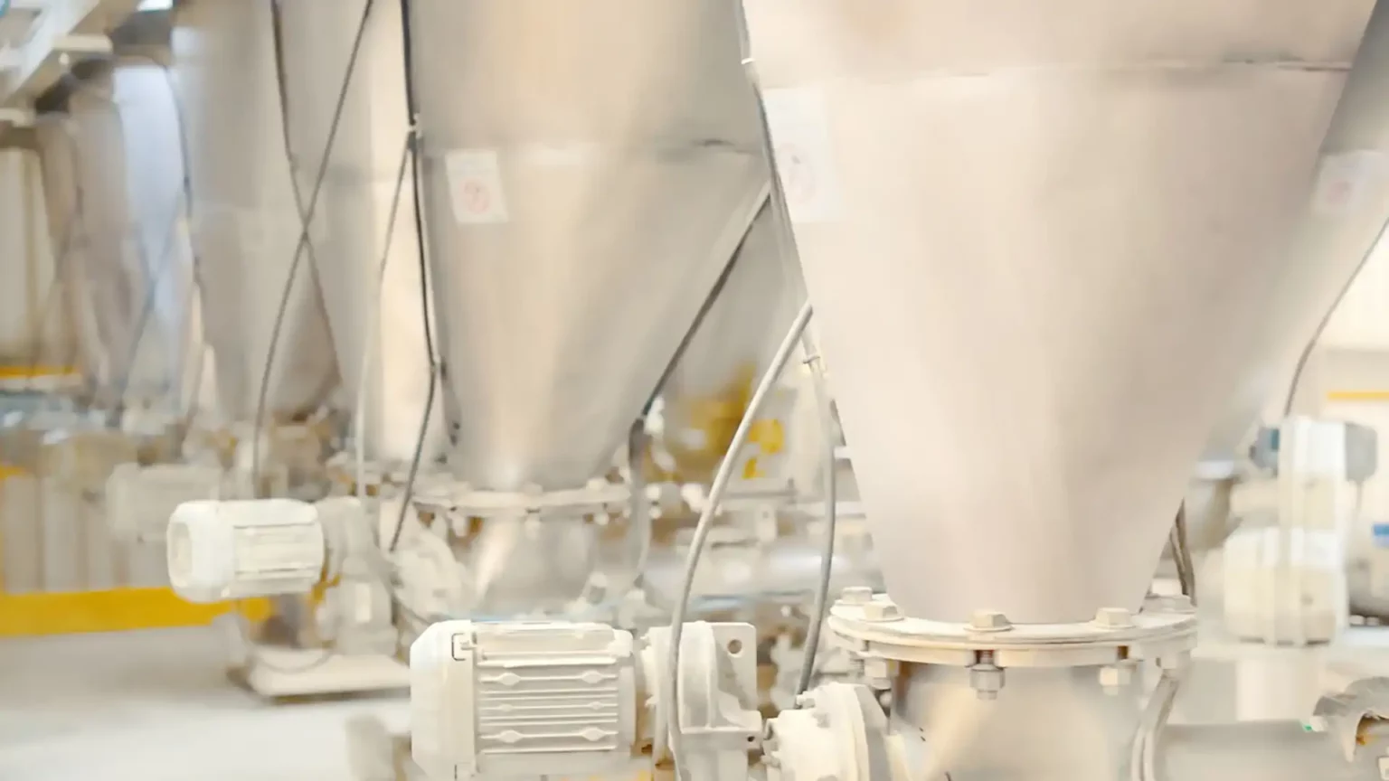 Silos de armazenagem com filtro autolimpante